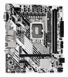 Tarjeta Madre Asrock H610m-hdv/m.2+ D5, Intel, Lga 1700, Ddr5-sdram, 96 Gb, Dimm, Doble Canal